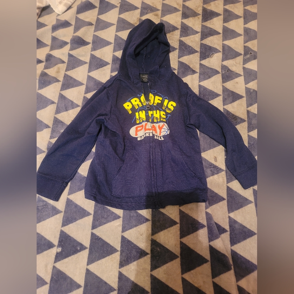 Boy's Navy, Zip up, Hoodie